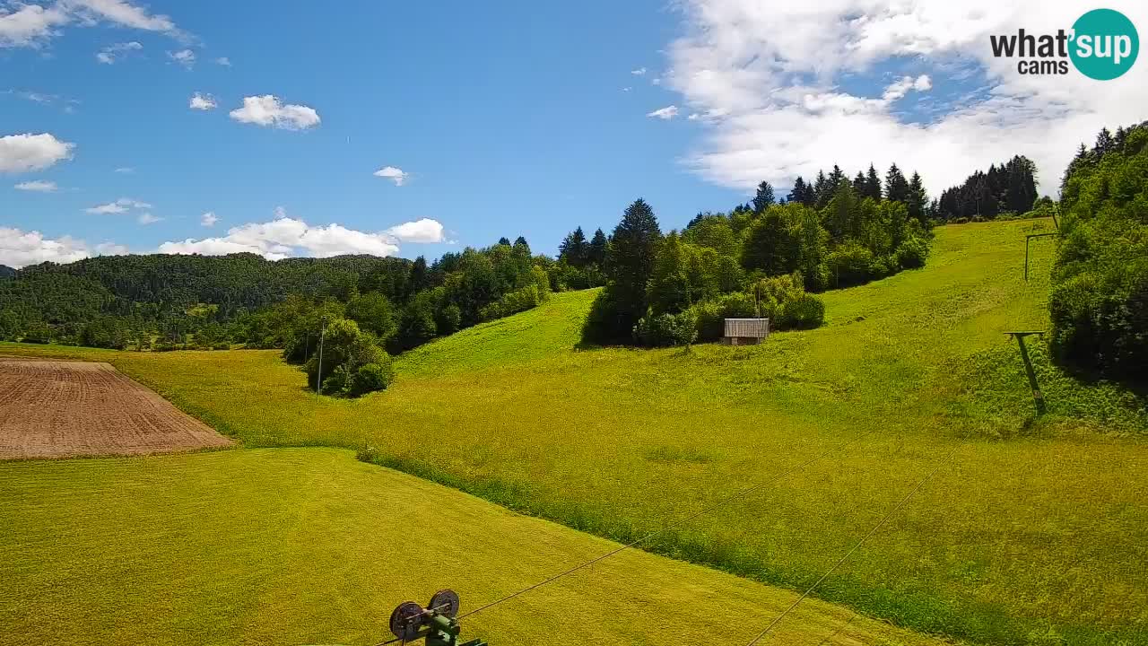 Webcam Smučišče Senožeta – Ski Resort Live View near Bohinj