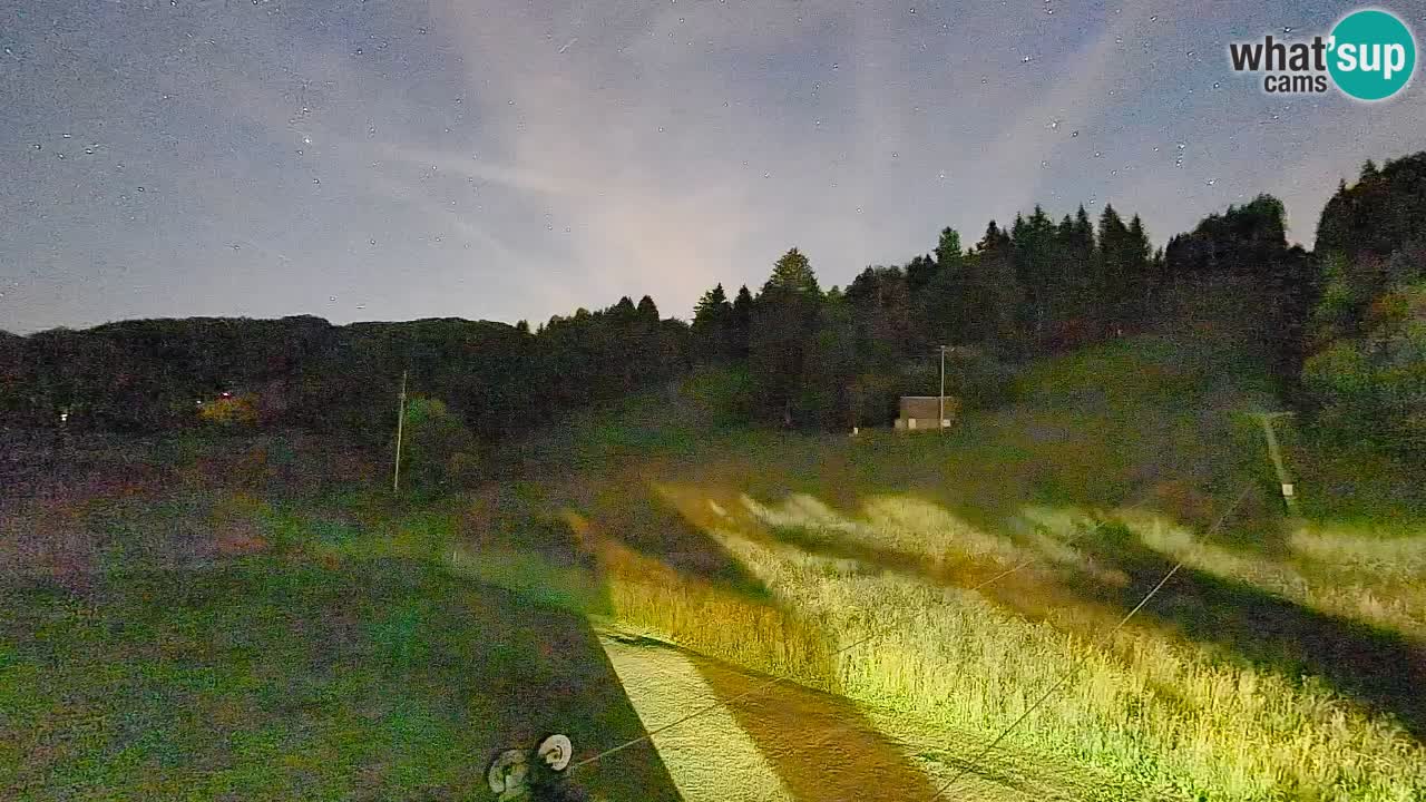 Webcam Smučišče Senožeta – Ski Resort Live View near Bohinj