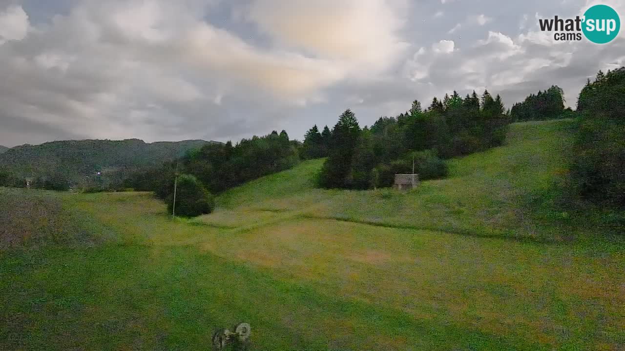 Webcam Smučišče Senožeta – Ski Resort Live View near Bohinj