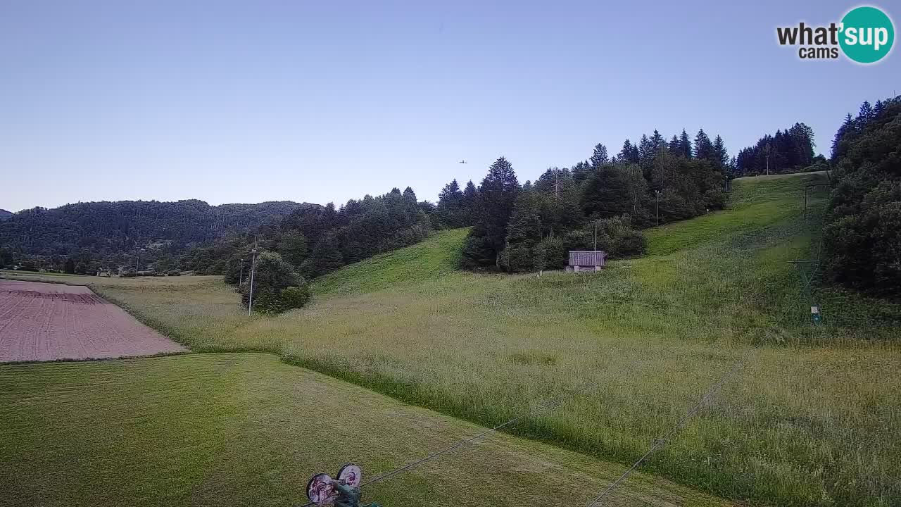 Webcam Smučišče Senožeta – Ski Resort Live View near Bohinj