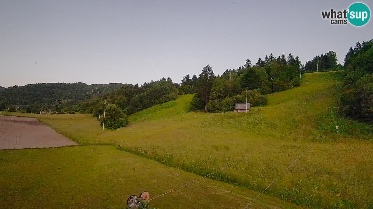 Webcam Smučišče Senožeta – Ski Resort Live View near Bohinj