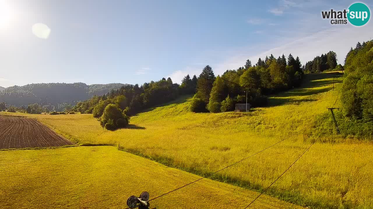 Webcam Smučišče Senožeta – Ski Resort Live View near Bohinj