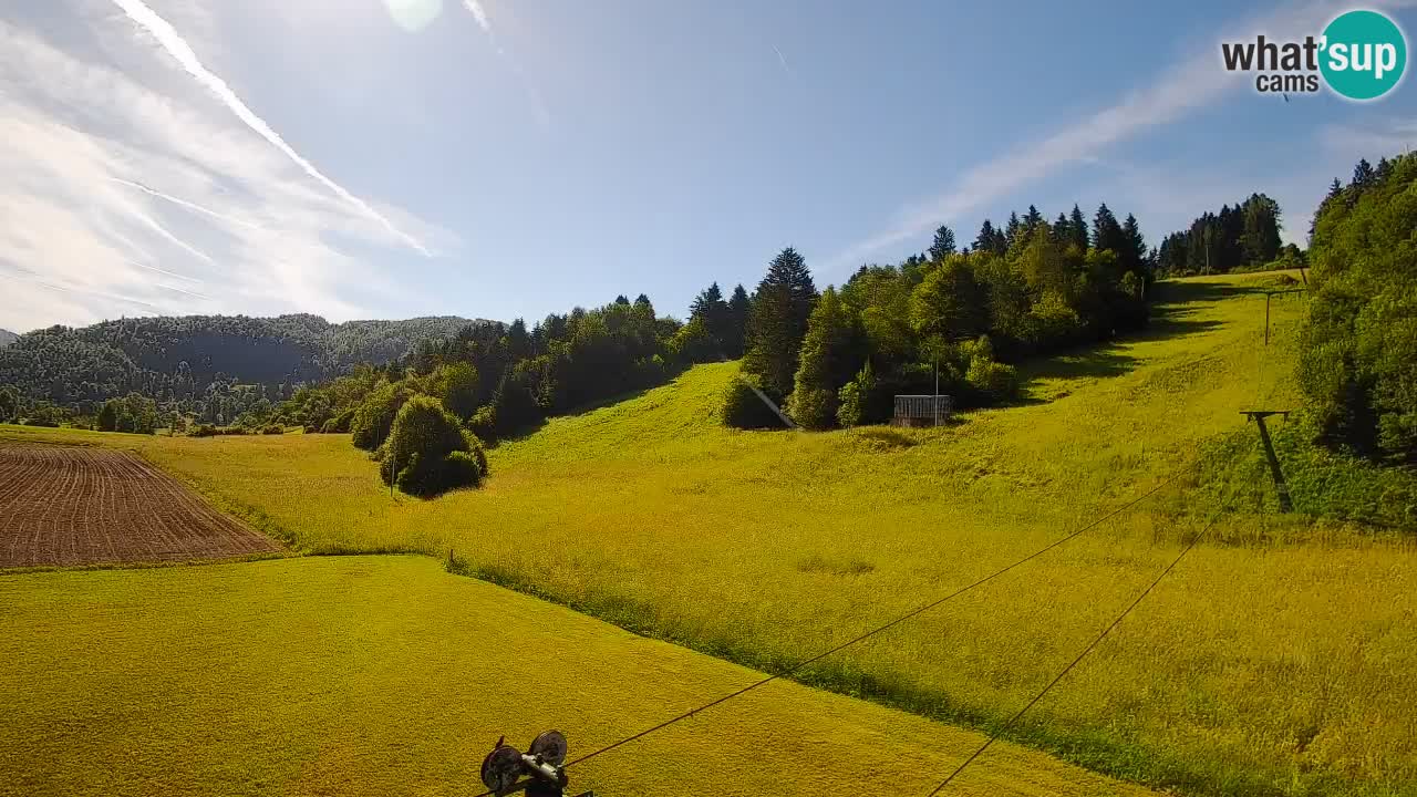 Webcam Smučišče Senožeta – Ski Resort Live View near Bohinj