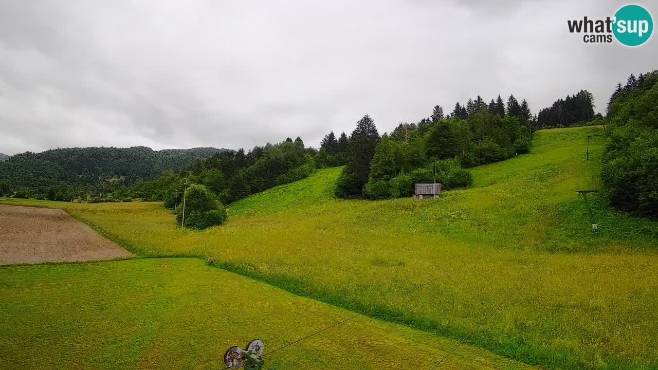 Webcam Smučišče Senožeta – Ski Resort Live View near Bohinj