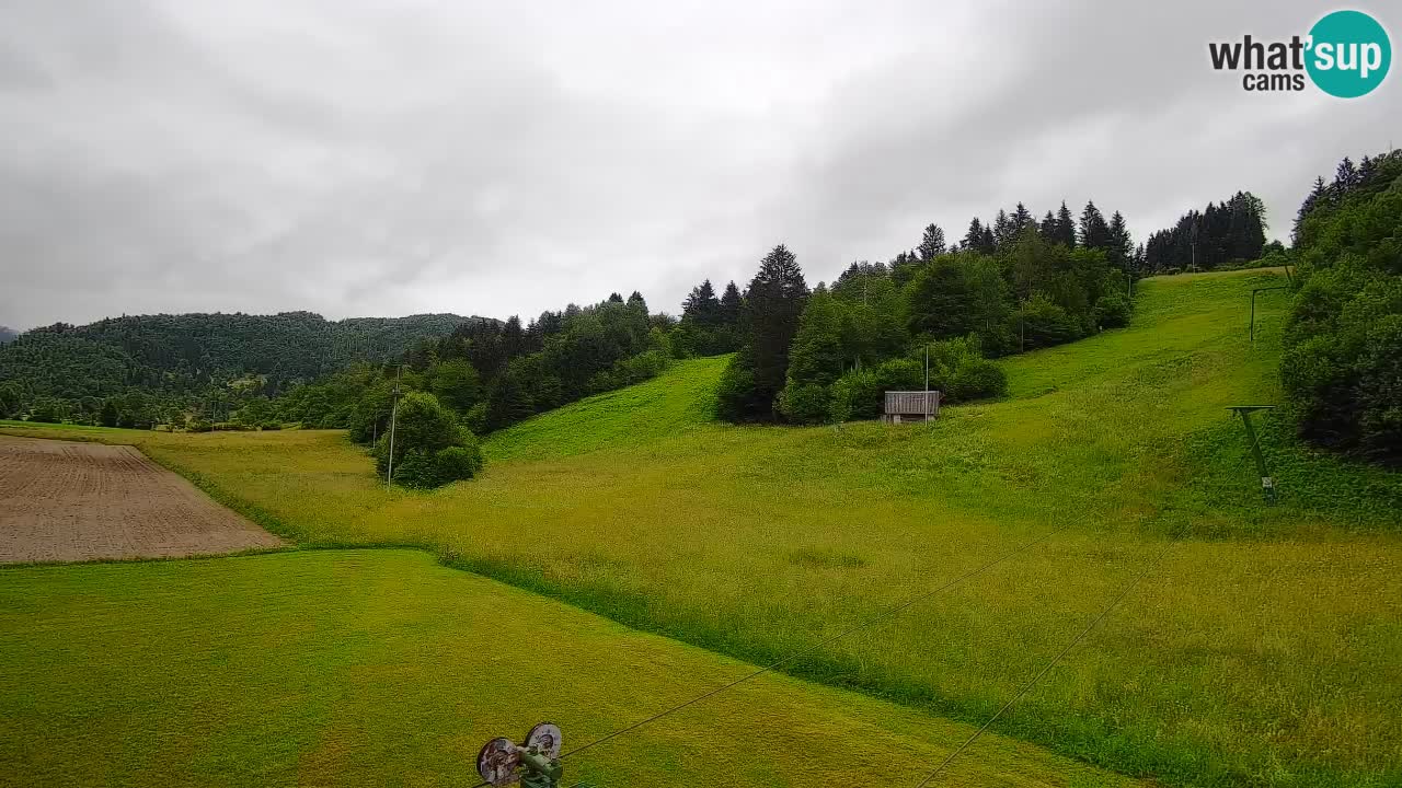 Webcam Smučišče Senožeta – Stazione sciistica a Srednja Vas vicino Bohinj