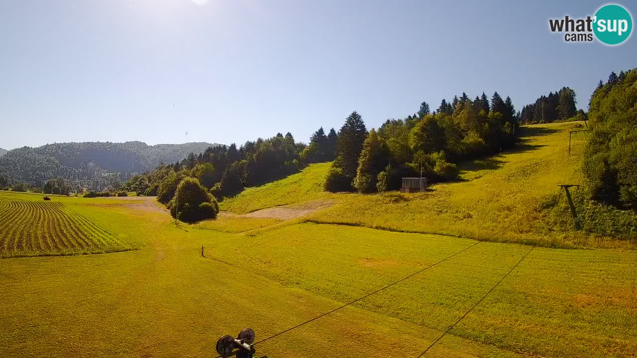 Webcam Smučišče Senožeta – Stazione sciistica a Srednja Vas vicino Bohinj
