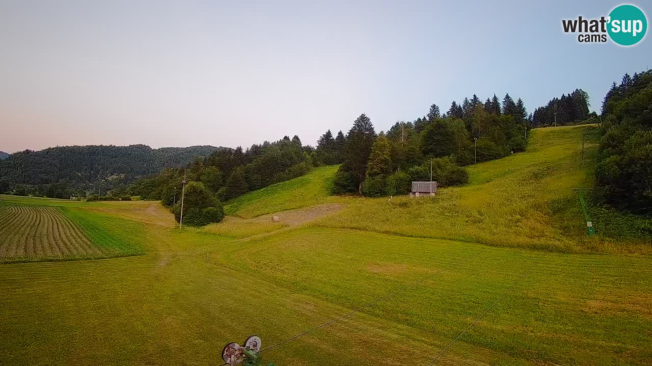 Webcam Smučišče Senožeta – Ski Resort Live View near Bohinj