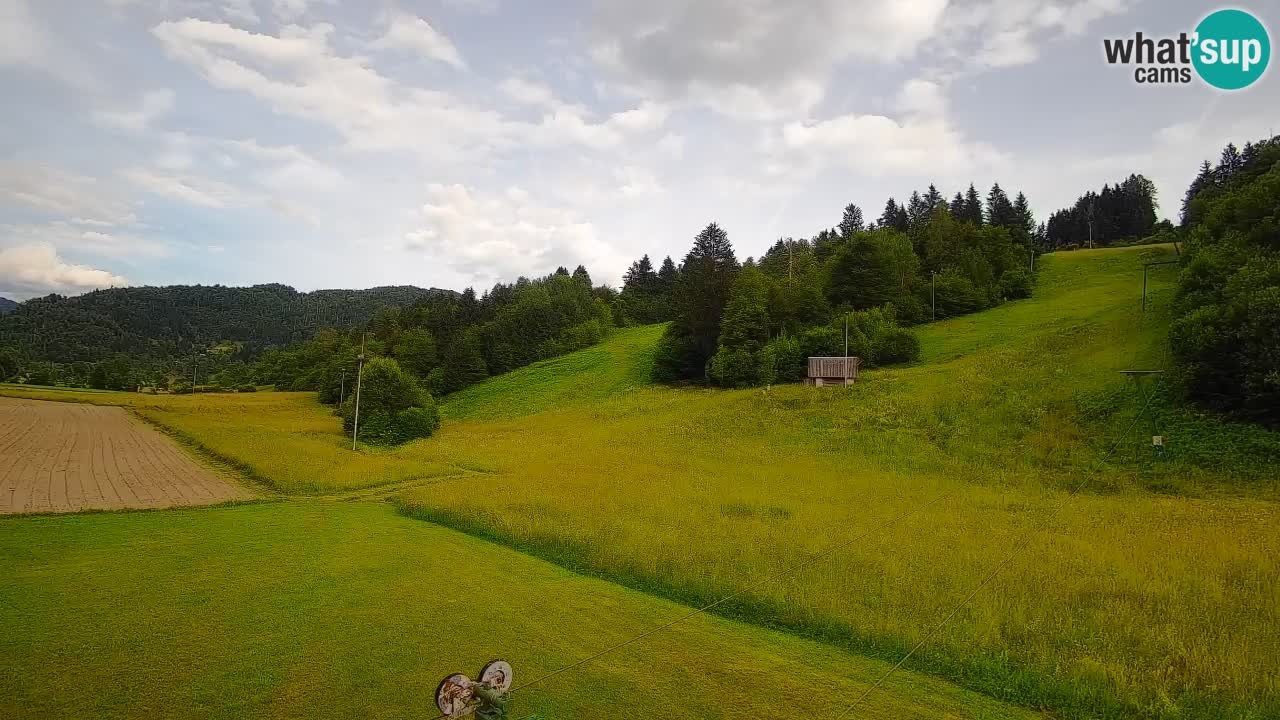 Webcam Smučišče Senožeta – Ski Resort Live View near Bohinj