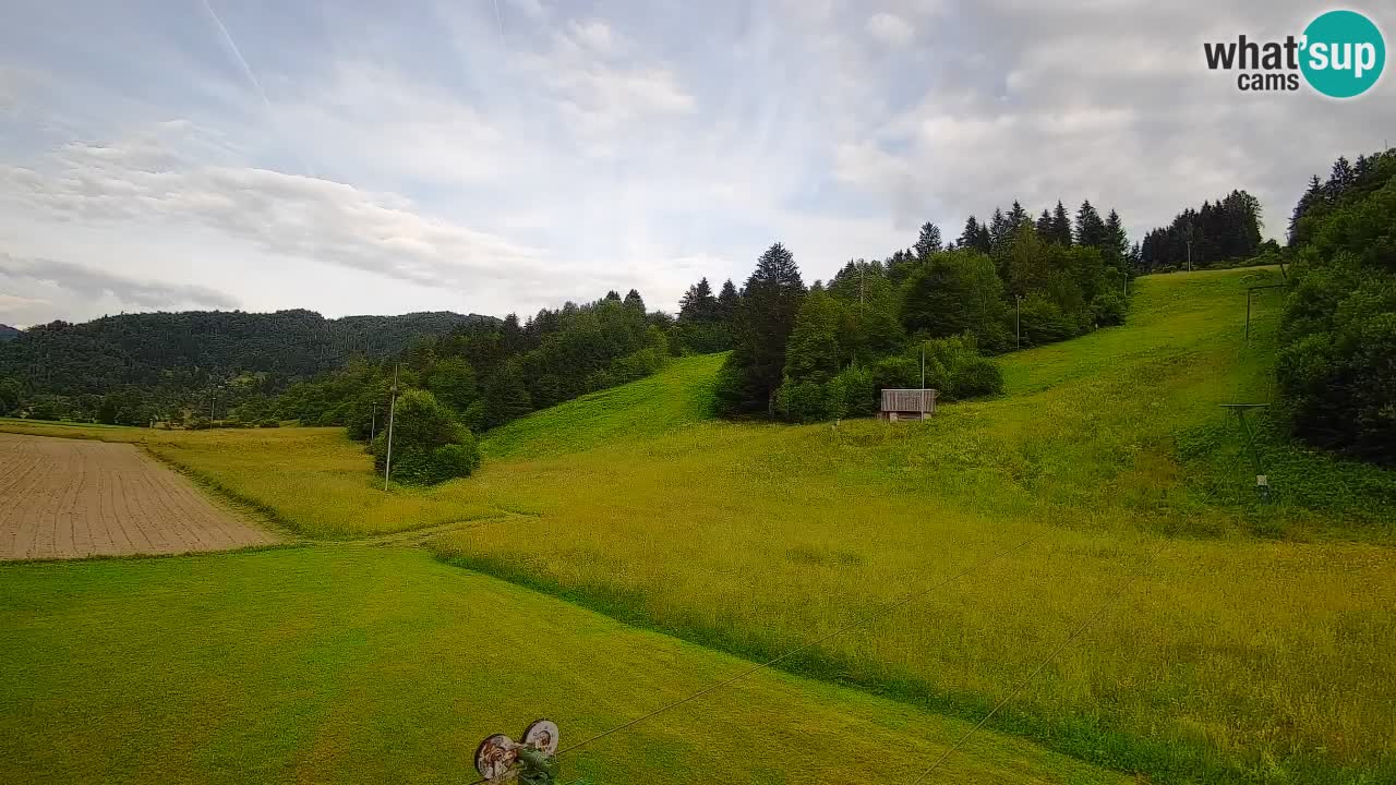 Webcam Smučišče Senožeta – Ski Resort Live View near Bohinj