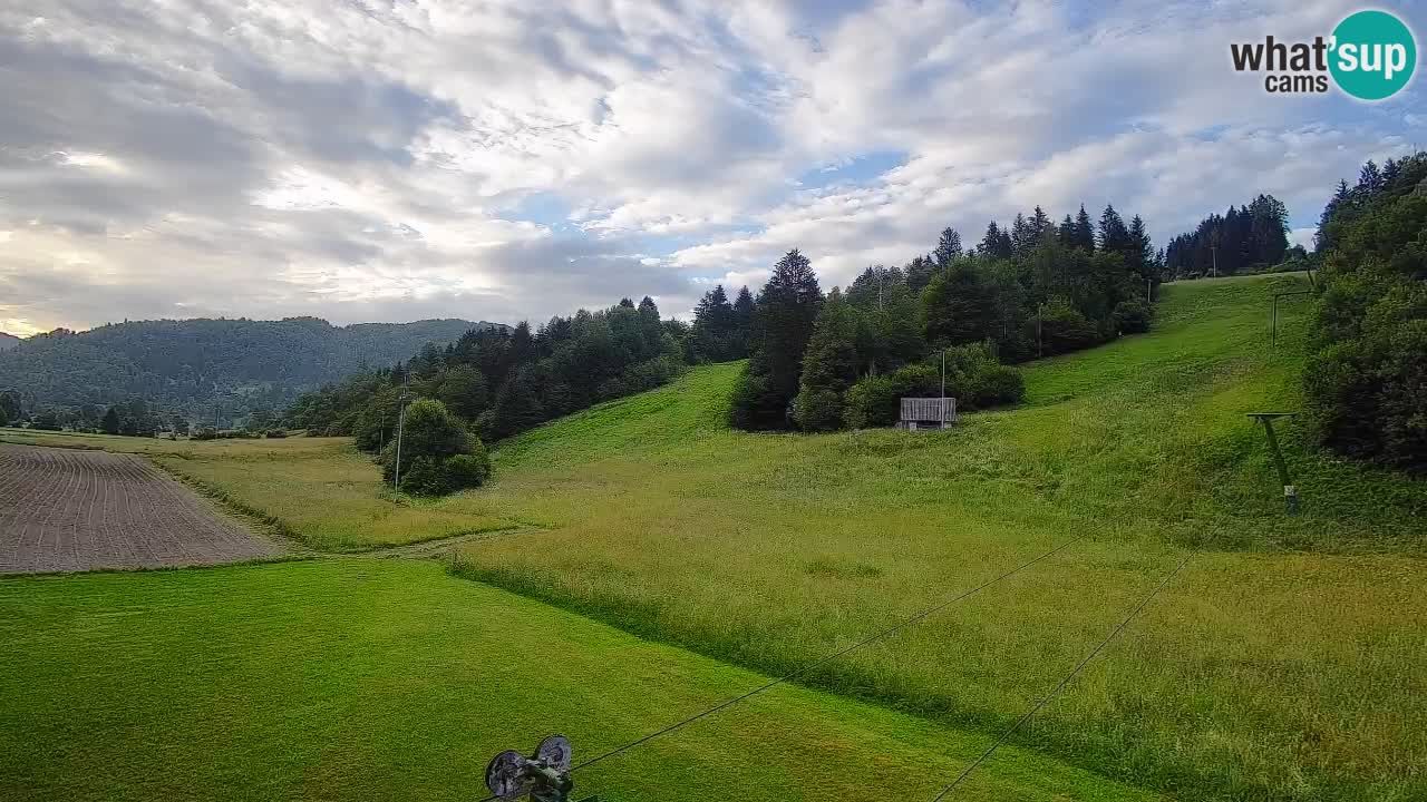 Webcam Smučišče Senožeta – Ski Resort Live View near Bohinj