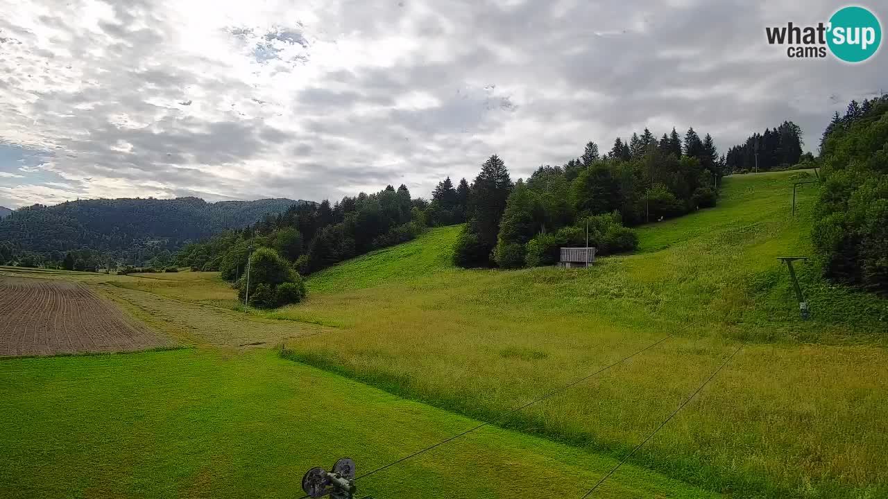 Webcam Smučišče Senožeta – Ski Resort Live View near Bohinj