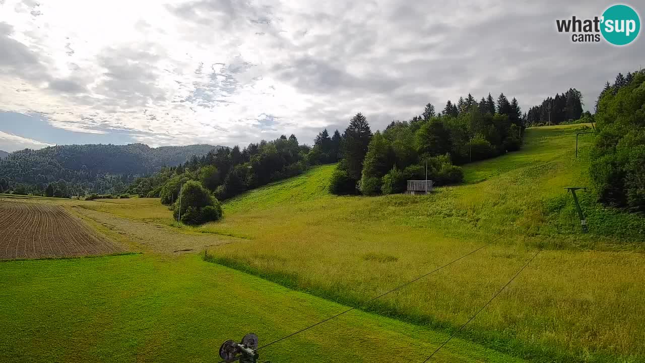 Webcam Smučišče Senožeta – Ski Resort Live View near Bohinj