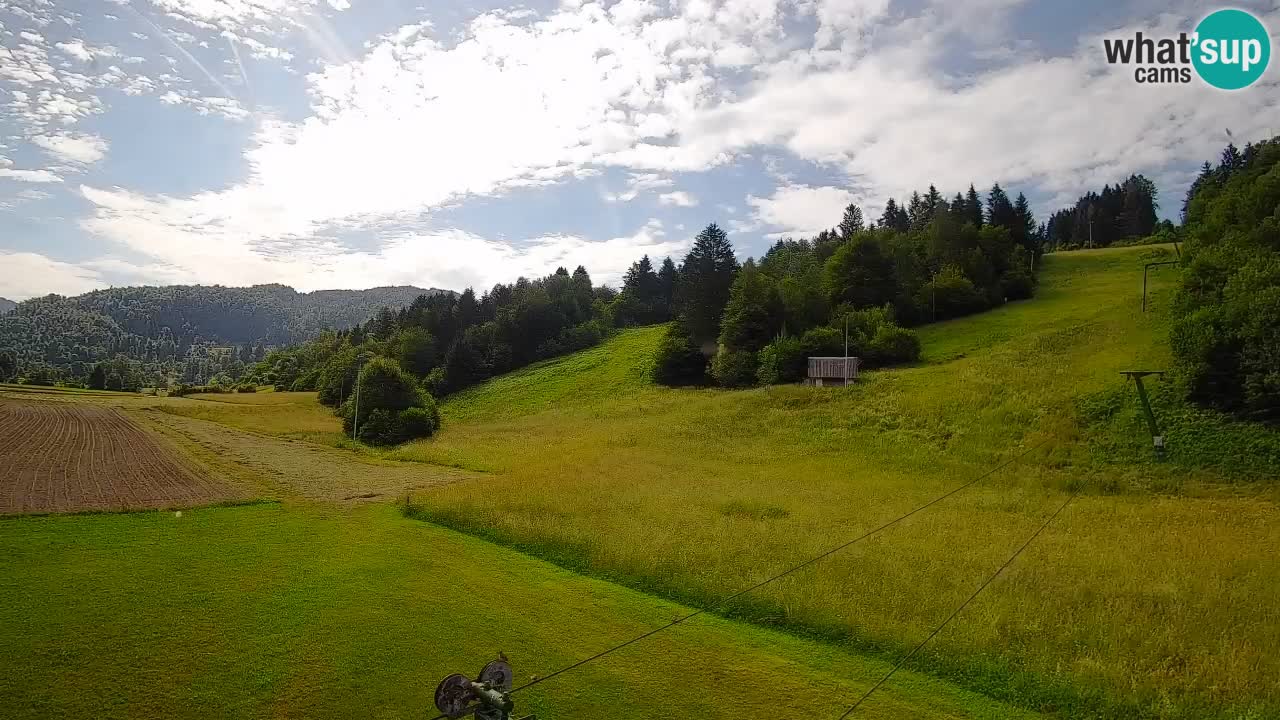 Webcam Smučišče Senožeta – Ski Resort Live View near Bohinj
