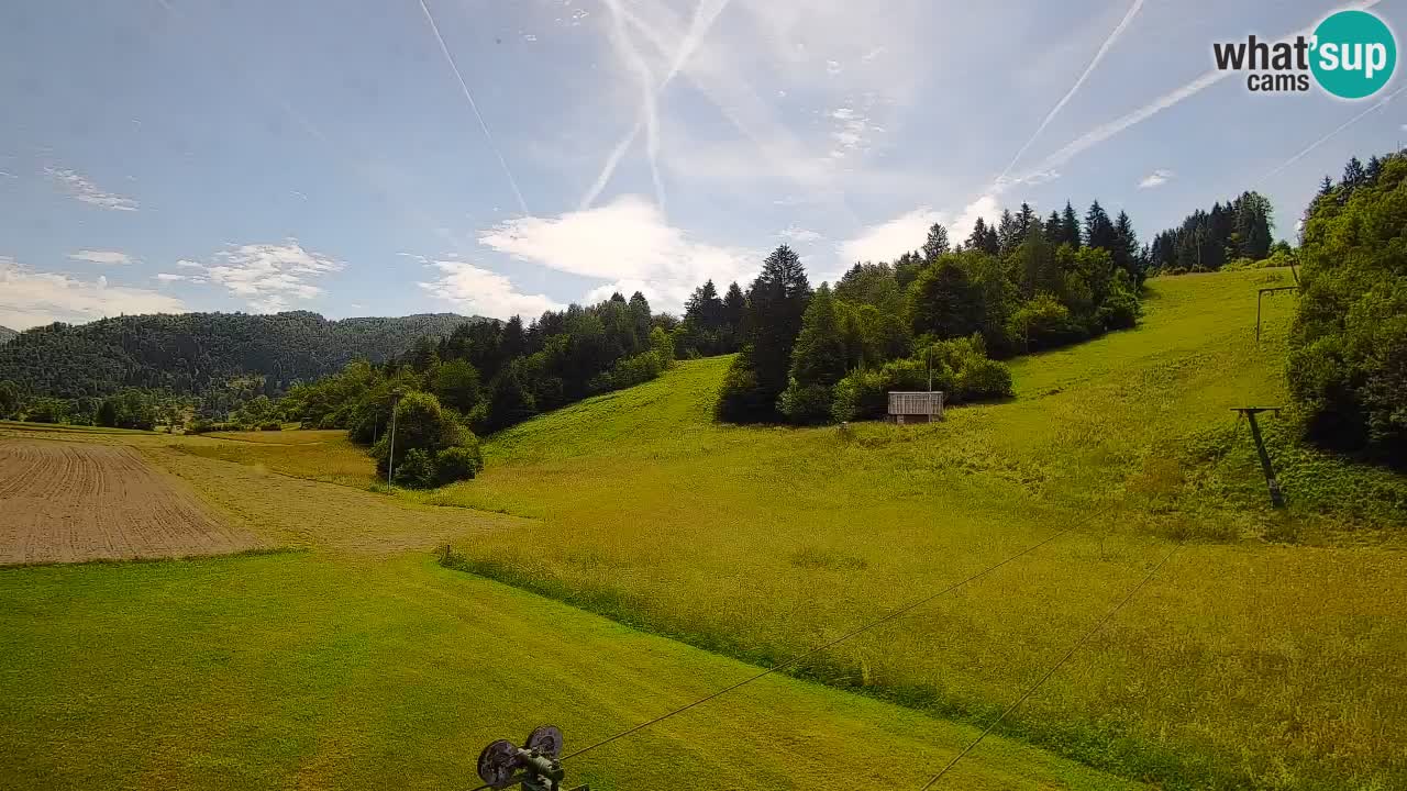 Webcam Smučišče Senožeta – Ski Resort Live View near Bohinj