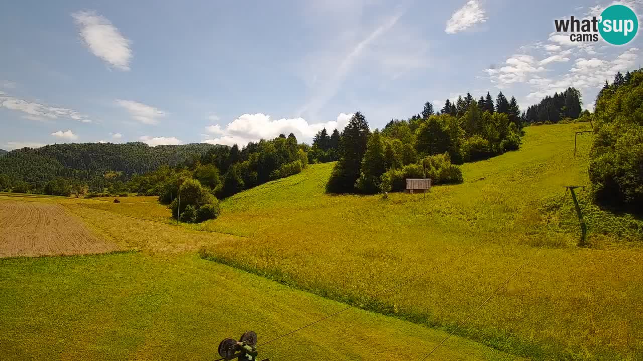 Webcam Smučišče Senožeta – Ski Resort Live View near Bohinj