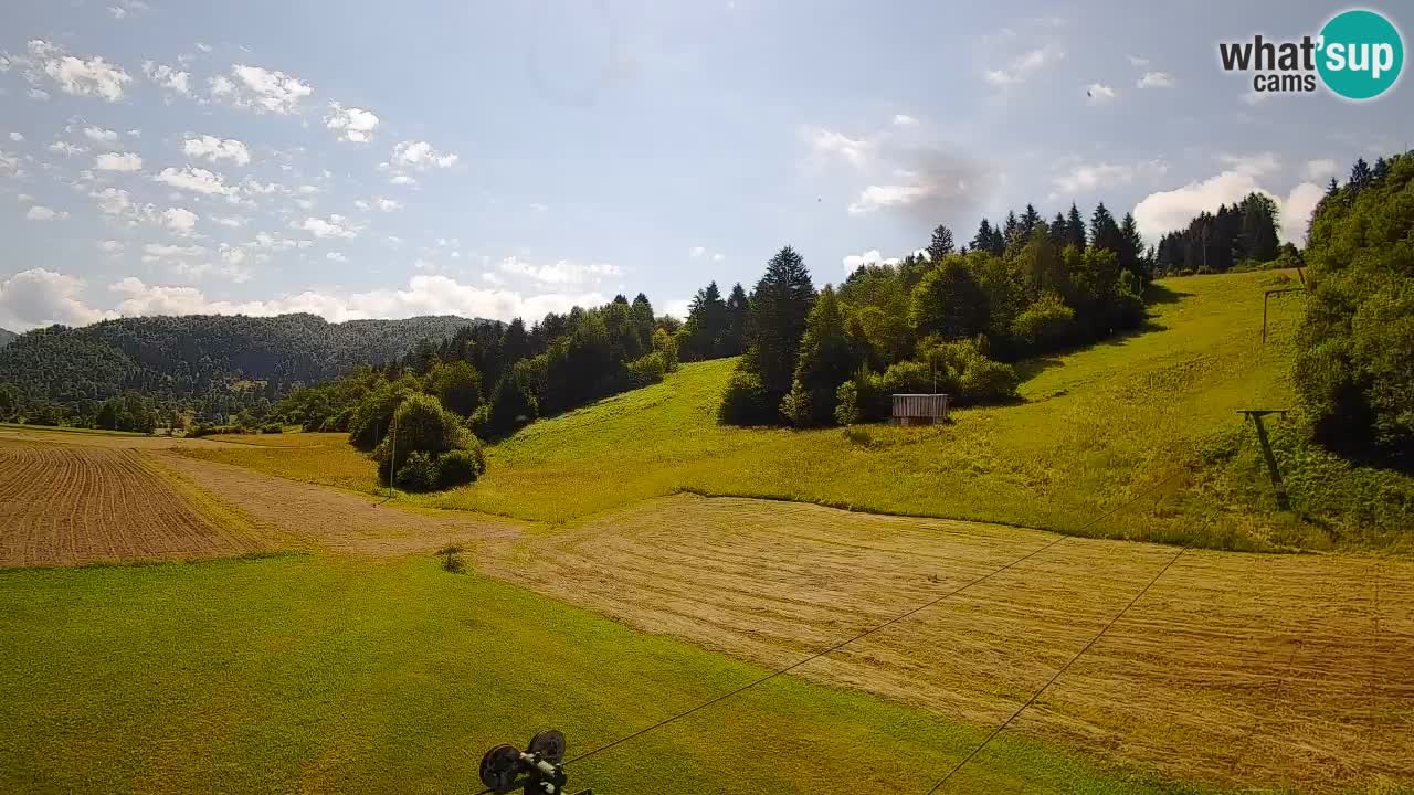 Webcam Smučišče Senožeta – Ski Resort Live View near Bohinj