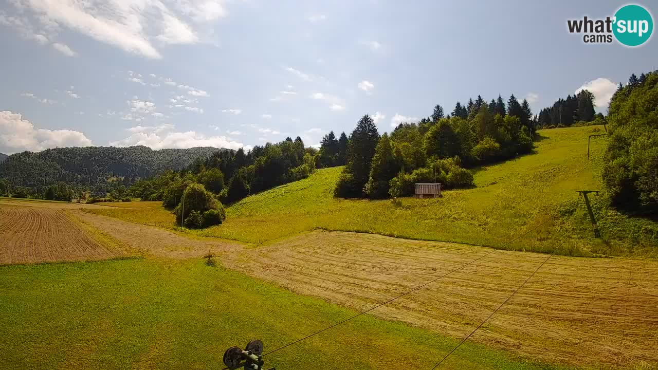 Webcam Smučišče Senožeta – Ski Resort Live View near Bohinj