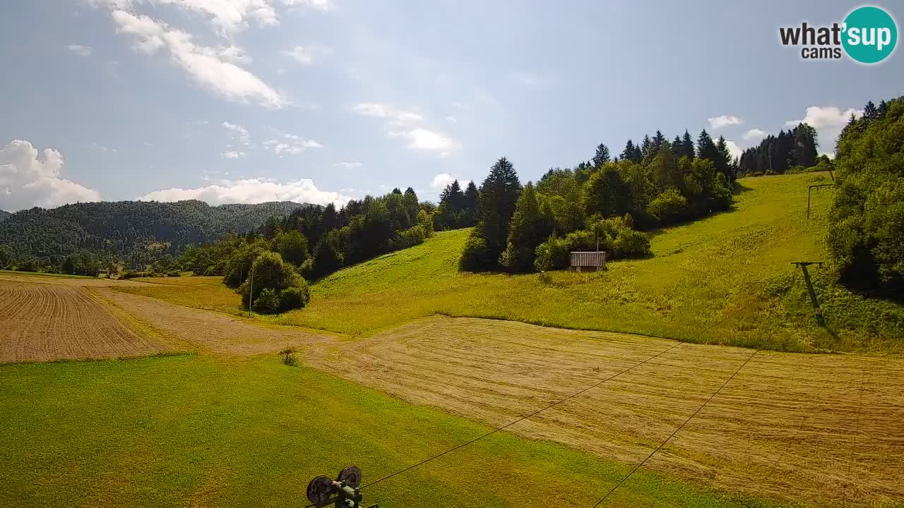Webcam Smučišče Senožeta – Ski Resort Live View near Bohinj