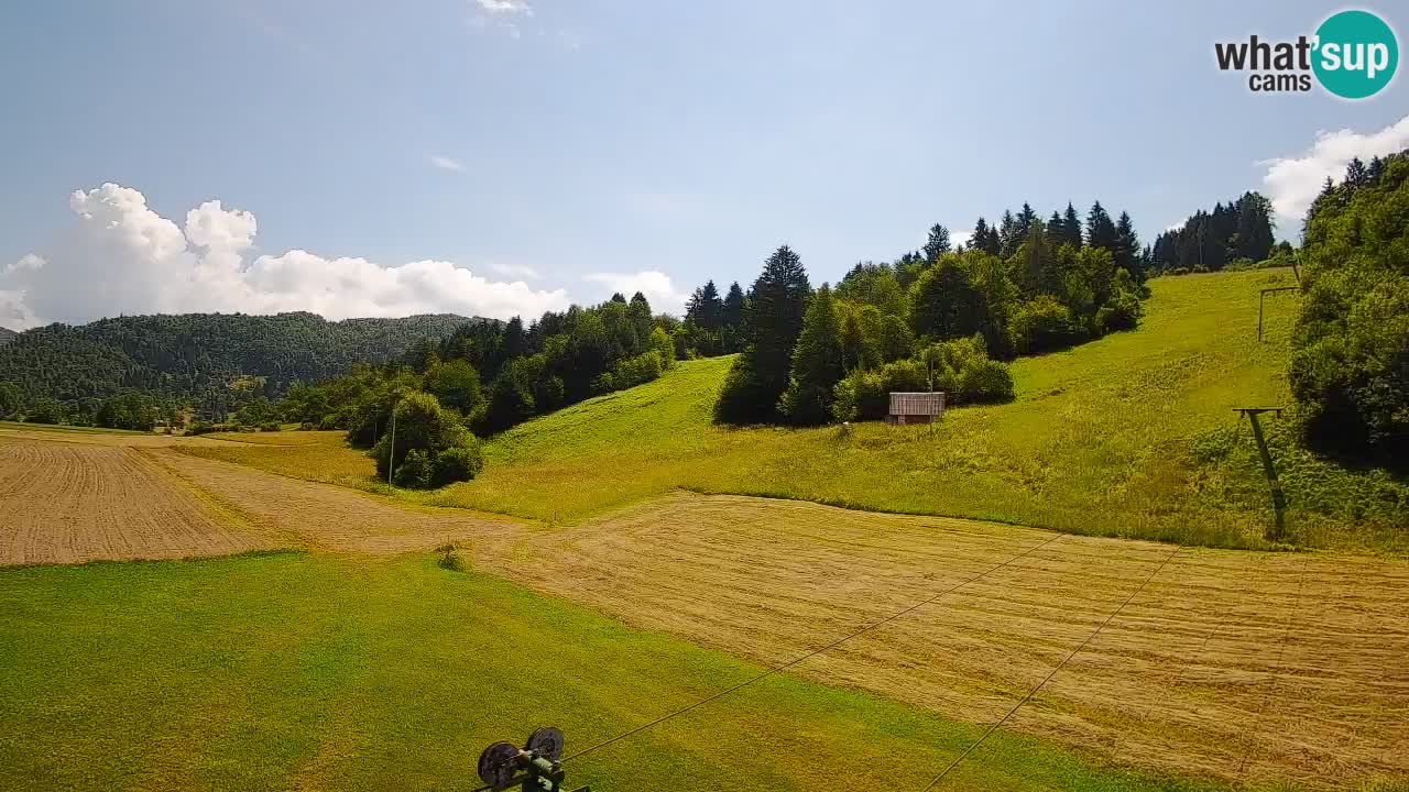 Webcam Smučišče Senožeta – Ski Resort Live View near Bohinj