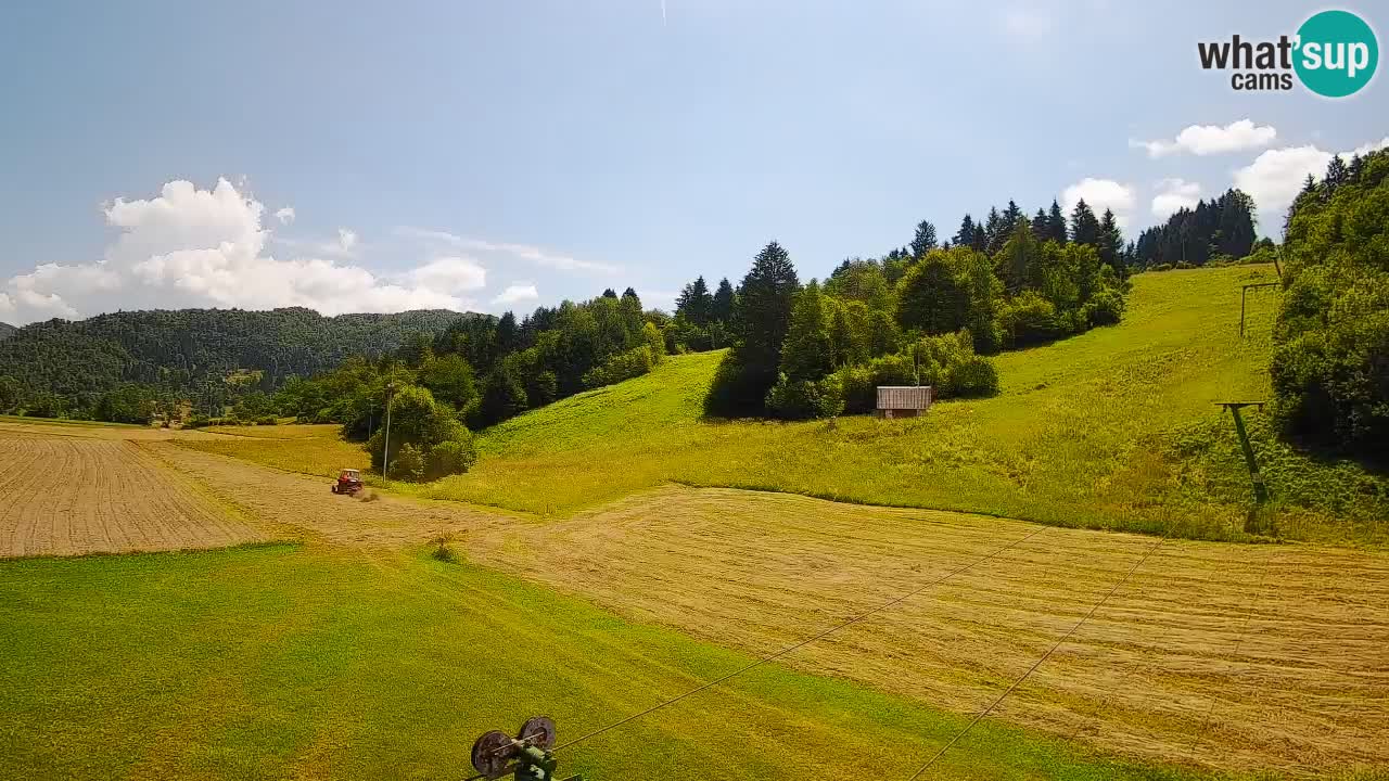 Webcam Smučišče Senožeta – Ski Resort Live View near Bohinj