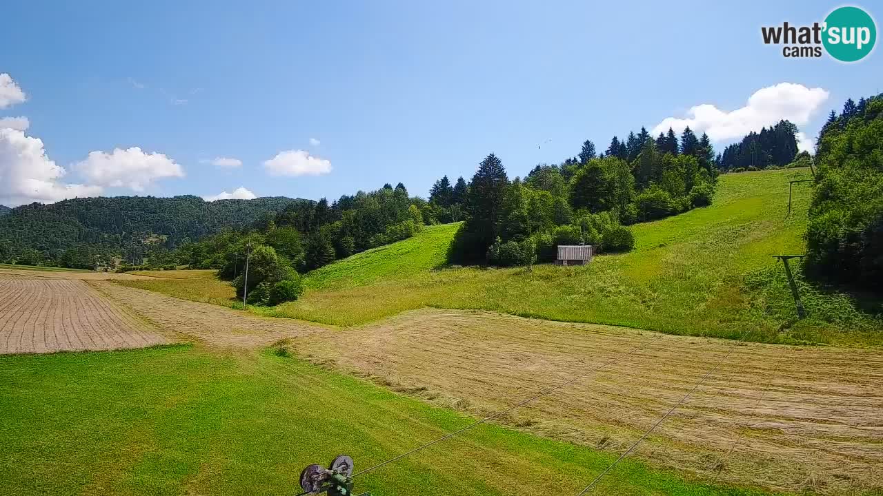 Webcam Smučišče Senožeta – Ski Resort Live View near Bohinj