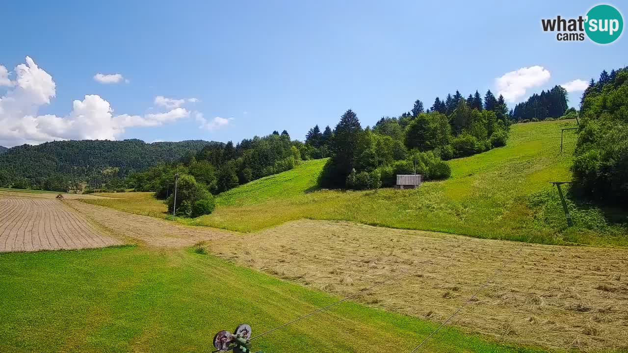 Webcam Smučišče Senožeta – Ski Resort Live View near Bohinj