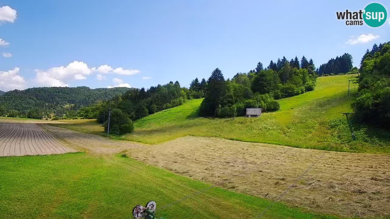 Webcam Smučišče Senožeta – Ski Resort Live View near Bohinj