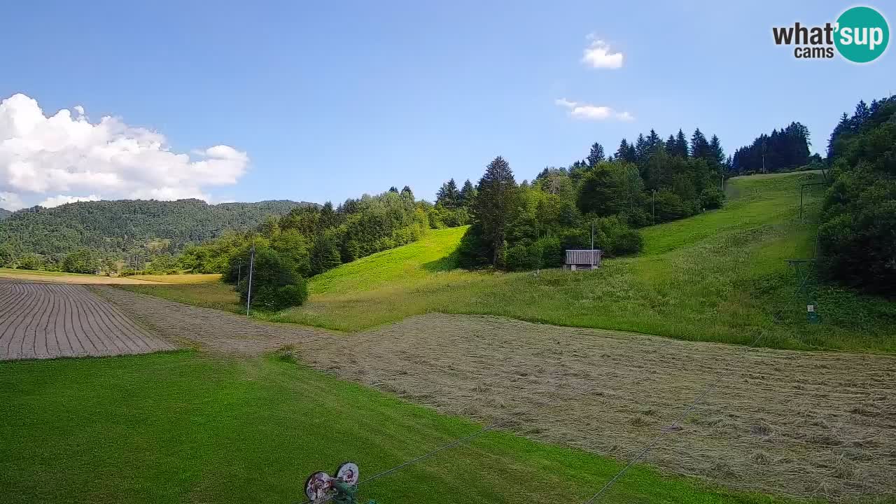 Webcam Smučišče Senožeta – Ski Resort Live View near Bohinj