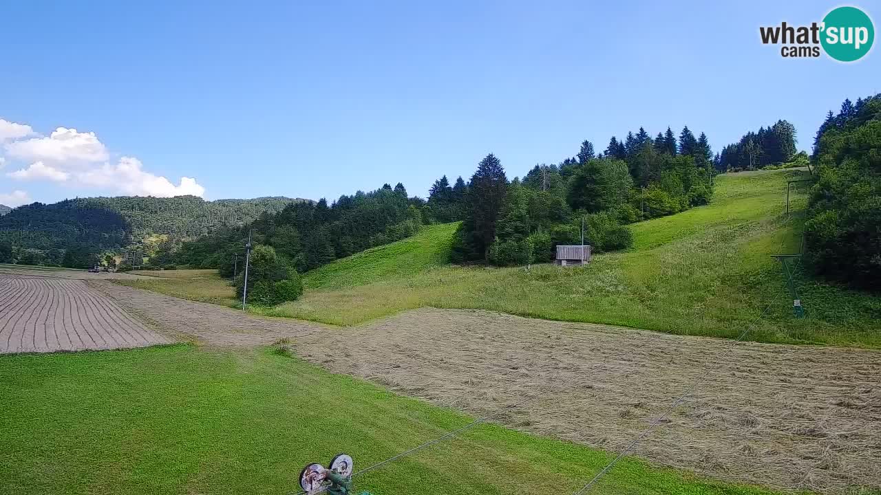 Webcam Smučišče Senožeta – Stazione sciistica a Srednja Vas vicino Bohinj