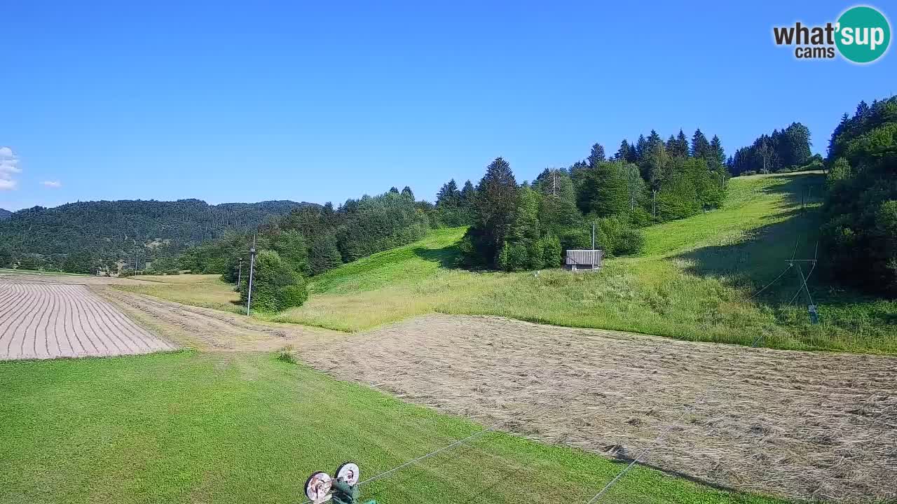 Webcam Smučišče Senožeta – Stazione sciistica a Srednja Vas vicino Bohinj