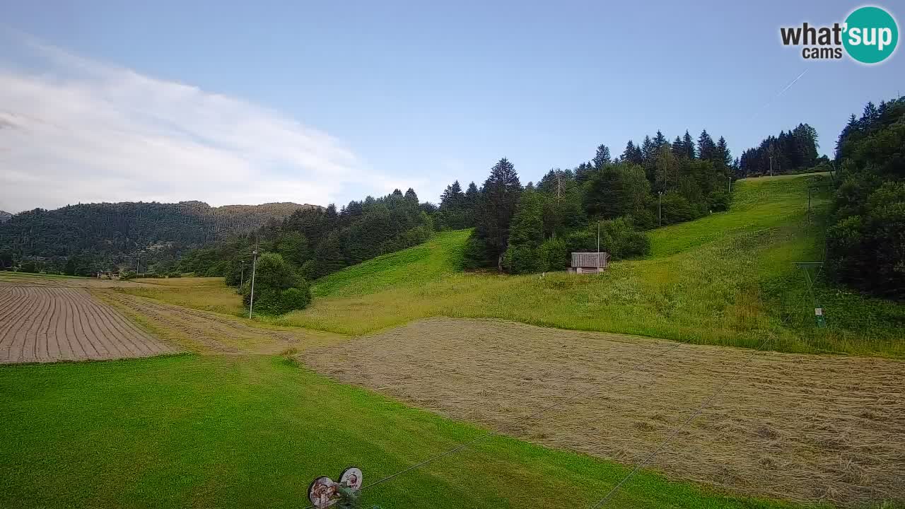 Webcam Smučišče Senožeta – Ski Resort Live View near Bohinj