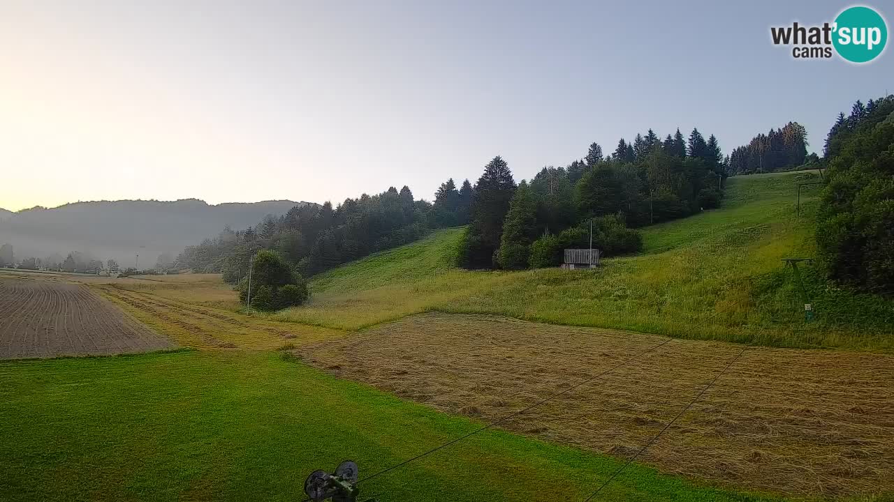 Web kamera Smučišče Senožeta – Skijalište u Srednjoj Vasi kod Bohinja