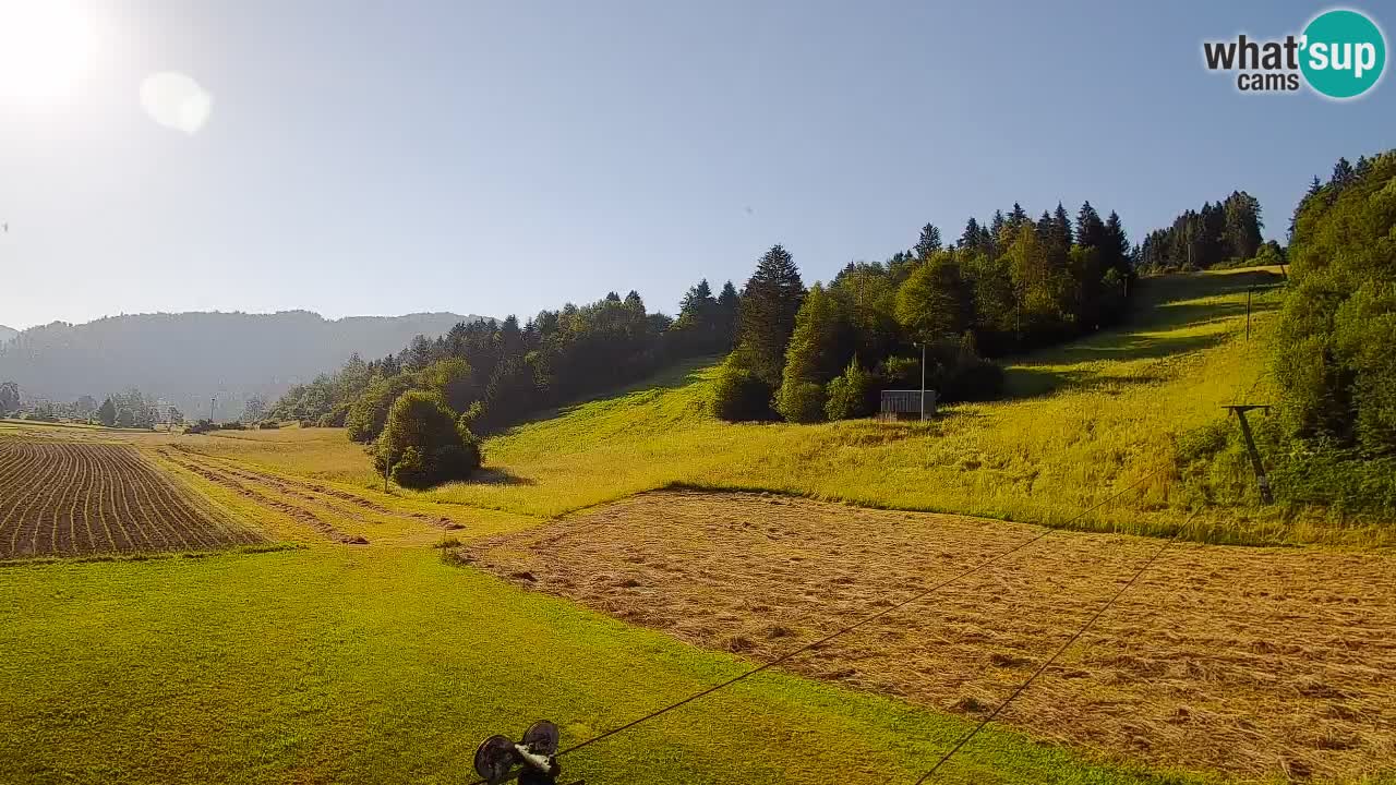 Webcam Smučišče Senožeta – Ski Resort Live View near Bohinj