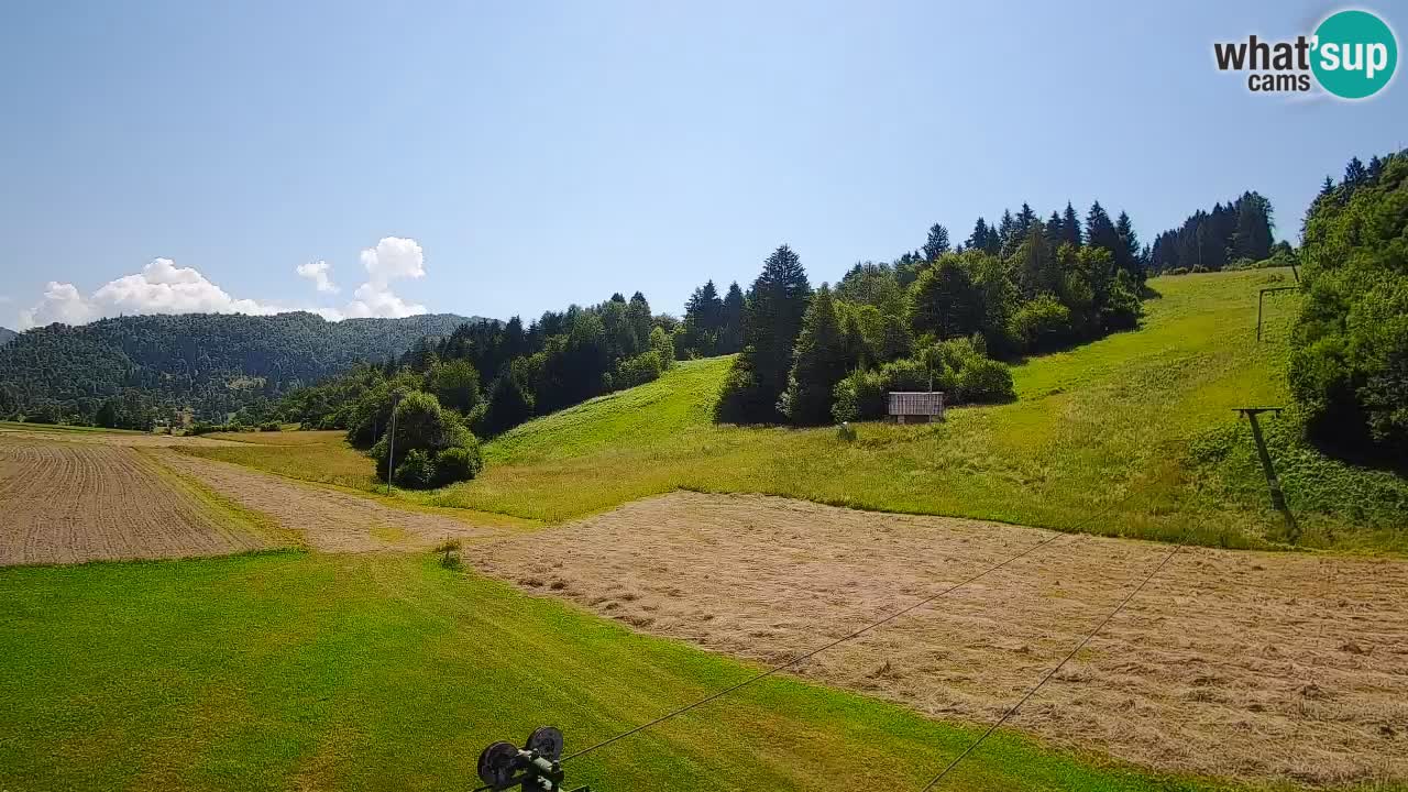 Webcam Smučišče Senožeta – Ski Resort Live View near Bohinj