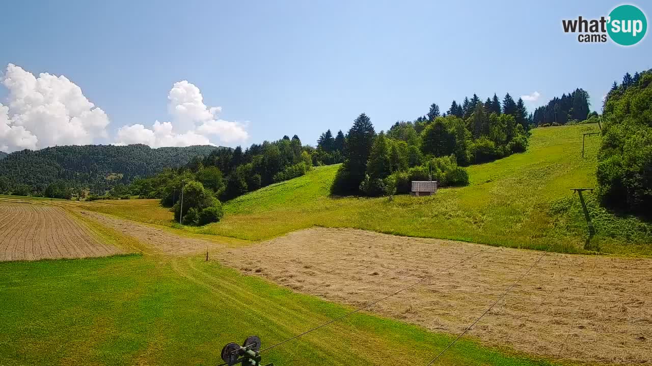 Webcam Smučišče Senožeta – Ski Resort Live View near Bohinj
