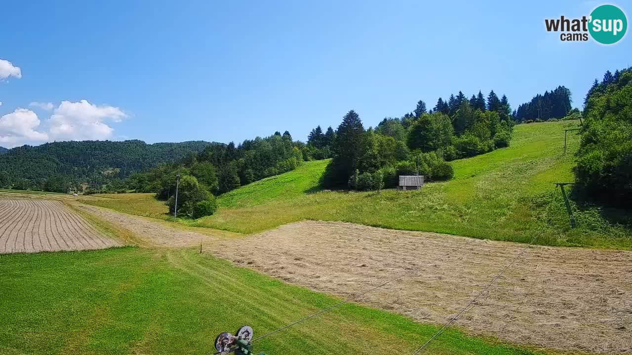 Webcam Smučišče Senožeta – Ski Resort Live View near Bohinj