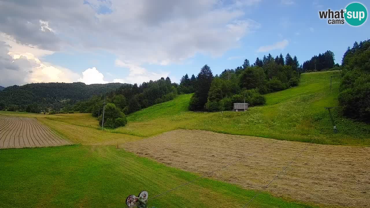 Webcam Smučišče Senožeta – Ski Resort Live View near Bohinj