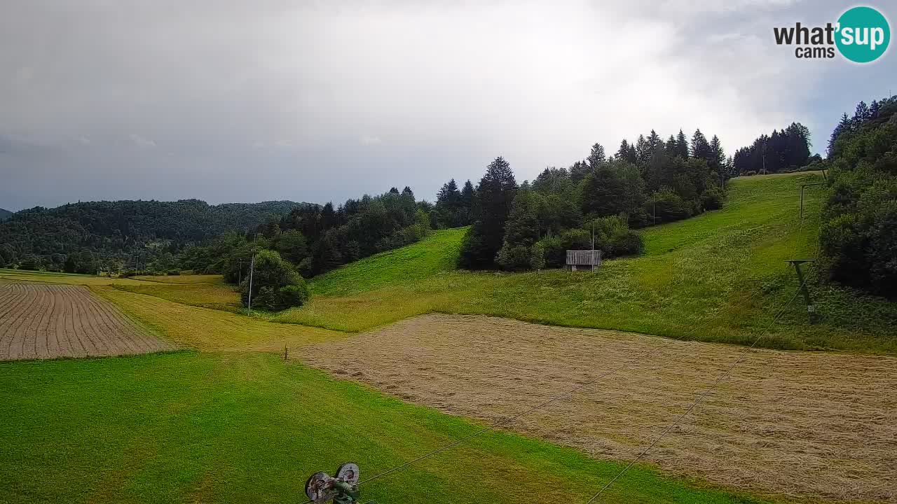 Webcam Smučišče Senožeta – Ski Resort Live View near Bohinj