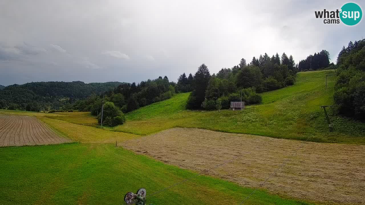 Webcam Smučišče Senožeta – Ski Resort Live View near Bohinj