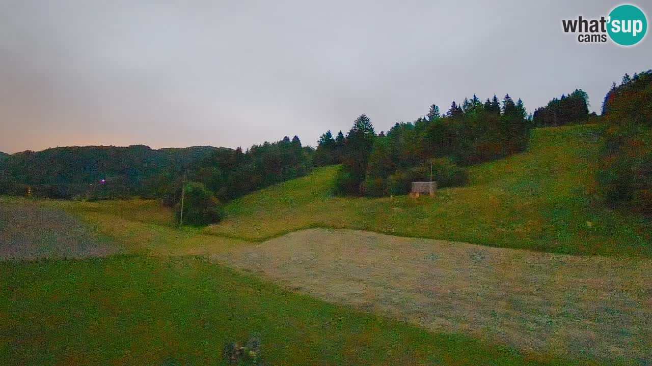 Webcam Smučišče Senožeta – Ski Resort Live View near Bohinj