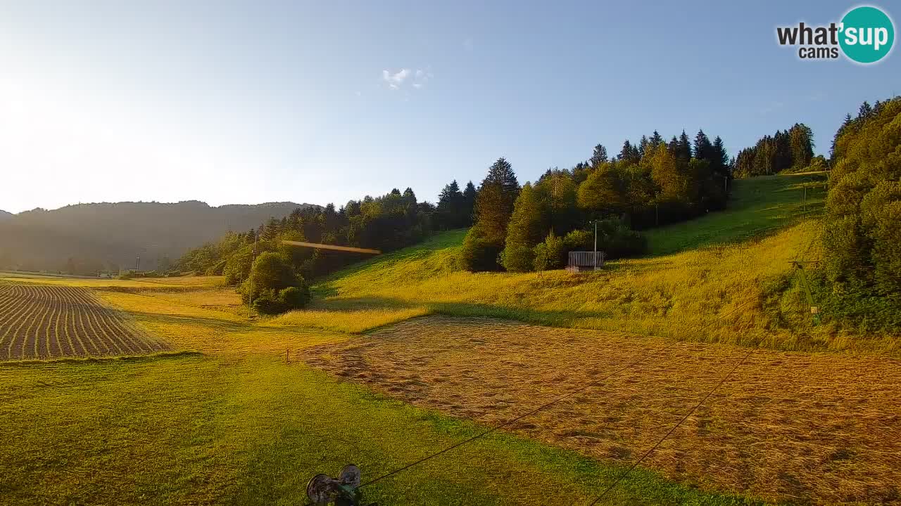 Webcam Smučišče Senožeta – Ski Resort Live View near Bohinj