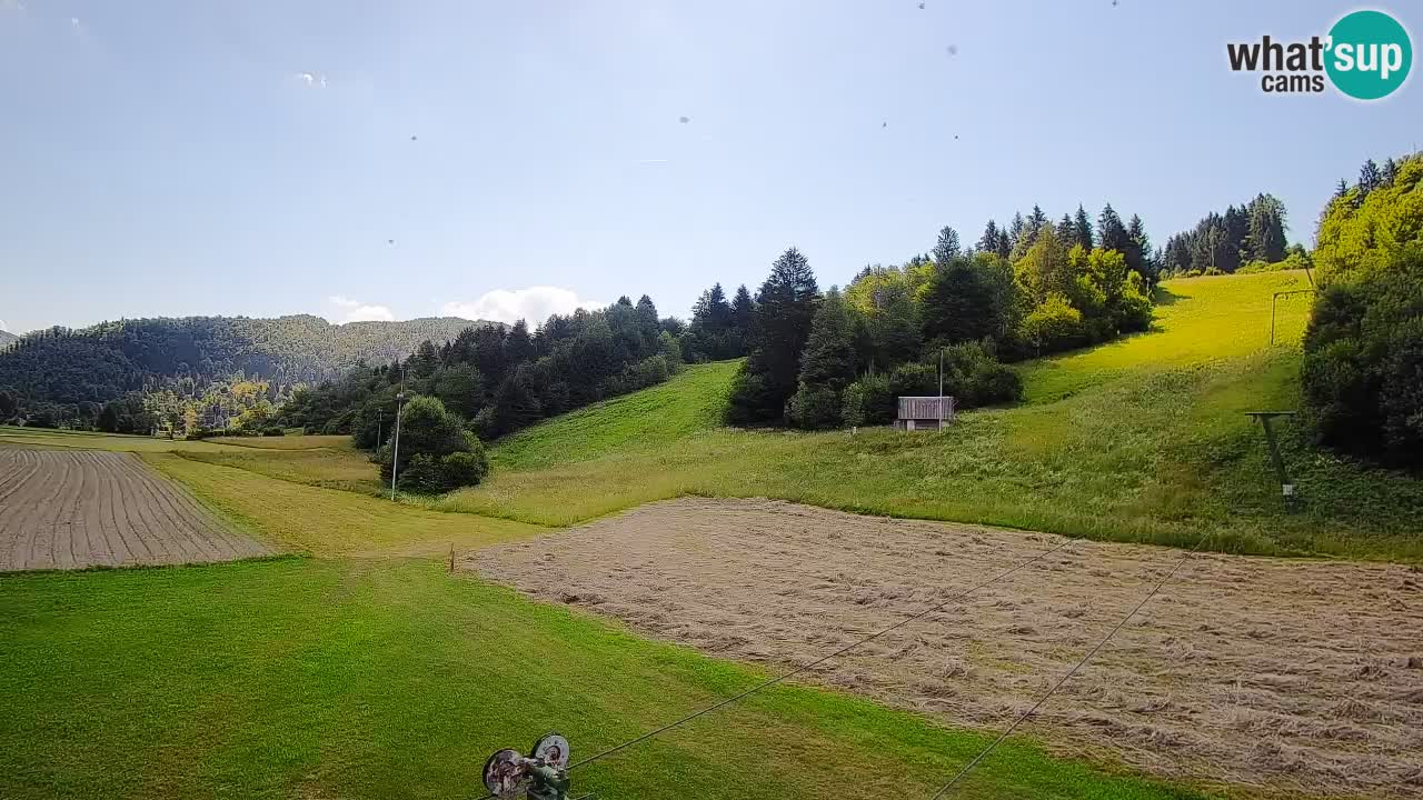 Webcam Smučišče Senožeta – Ski Resort Live View near Bohinj