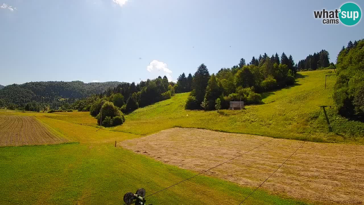 Webcam Smučišče Senožeta – Stazione sciistica a Srednja Vas vicino Bohinj