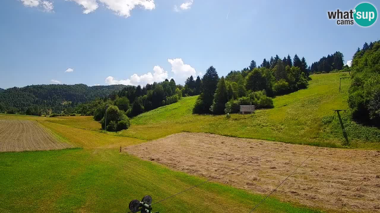 Web kamera Smučišče Senožeta – Skijalište u Srednjoj Vasi kod Bohinja