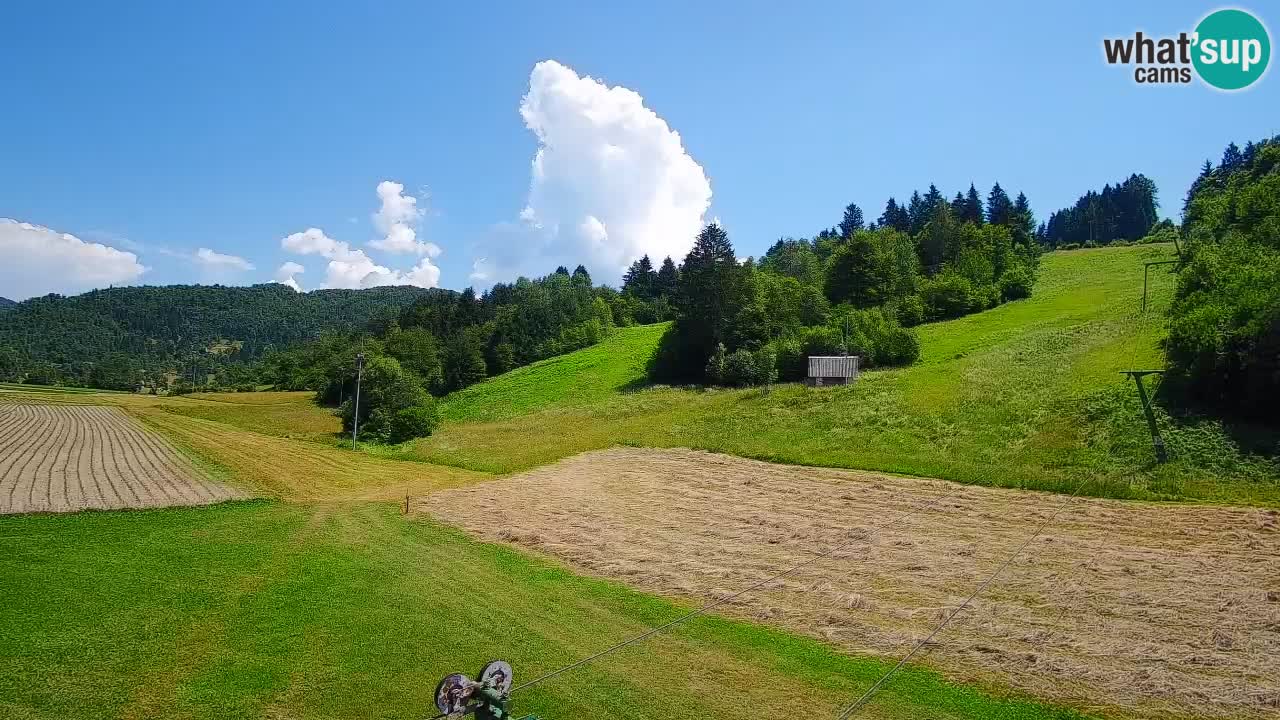 Webcam Smučišče Senožeta – Stazione sciistica a Srednja Vas vicino Bohinj
