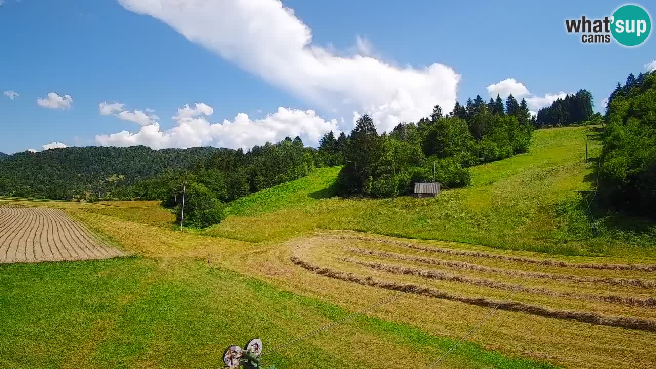 Webcam Smučišče Senožeta – Ski Resort Live View near Bohinj