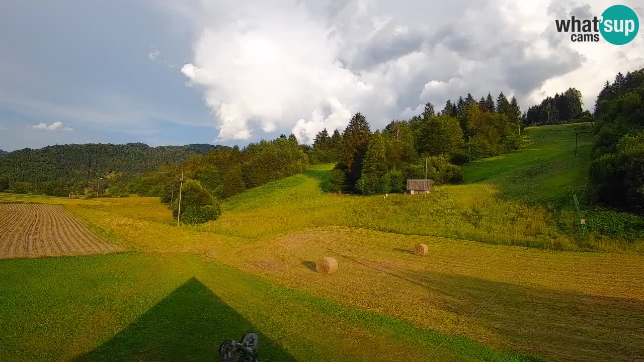 Webcam Smučišče Senožeta – Ski Resort Live View near Bohinj