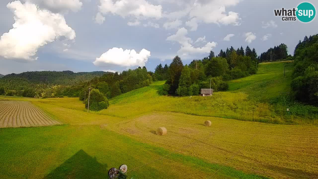 Web kamera Smučišče Senožeta – Skijalište u Srednjoj Vasi kod Bohinja