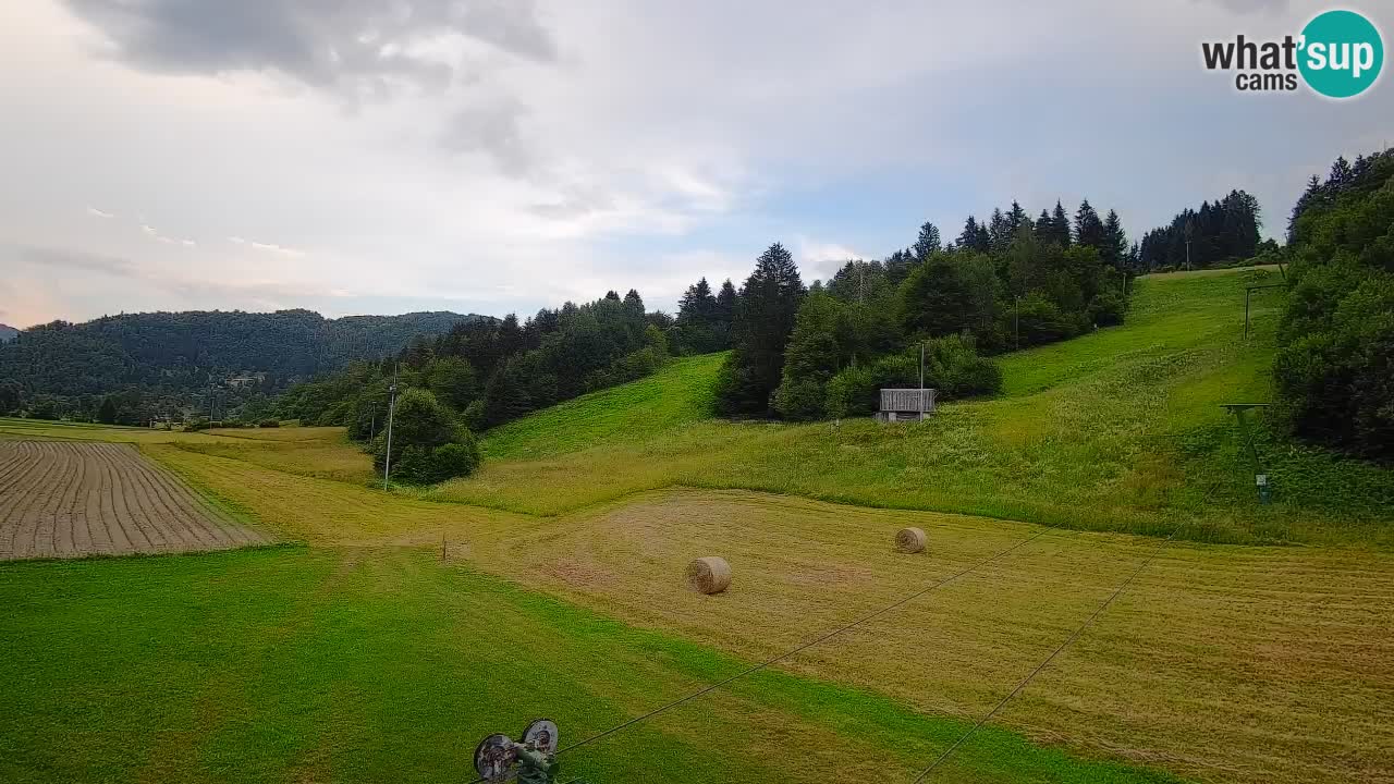 Webcam Smučišče Senožeta – Ski Resort Live View near Bohinj