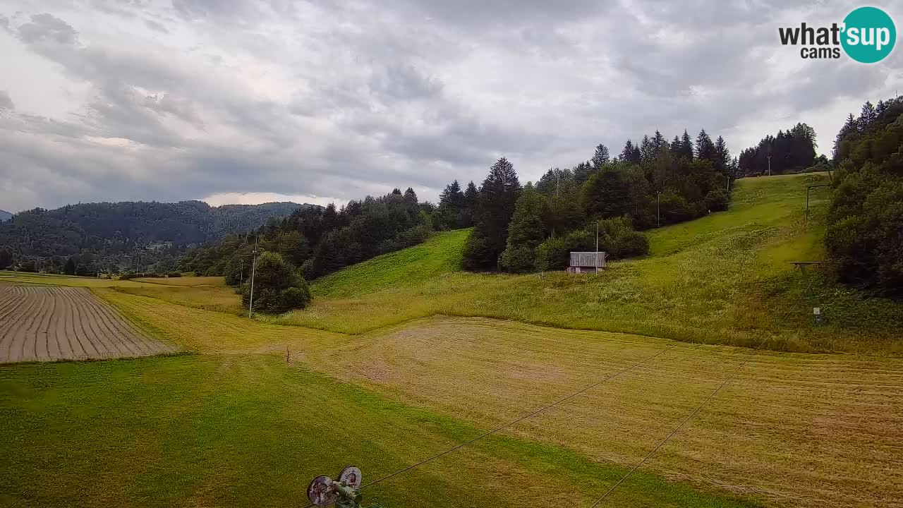 Webcam Smučišče Senožeta – Ski Resort Live View near Bohinj